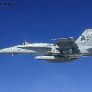 Hornet with JDAM