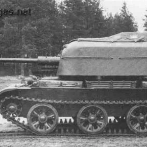 ZSU-57-2 just after arrival in Finland in autumn 1960