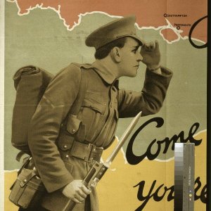 War propaganda poster