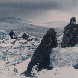 Gurkhas Mount Harriet Falklands