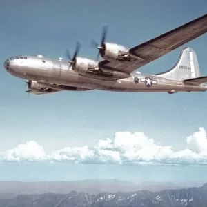 Colourised B29 Bomber