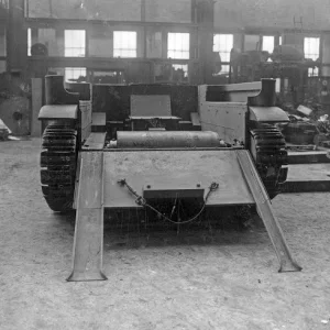 18 pounder tracked transporter