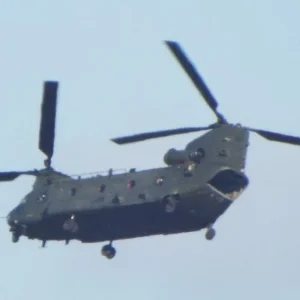 Chinook Over Cheadle Staffs 16.3