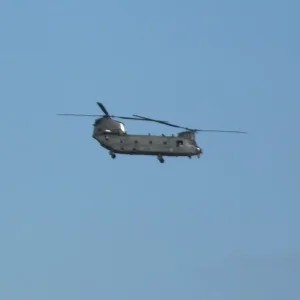 Chinook Over Cheadle, Staffs