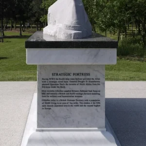 Gibraltar War Memorial, At Alrewas