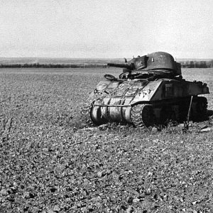 Sherman tank France