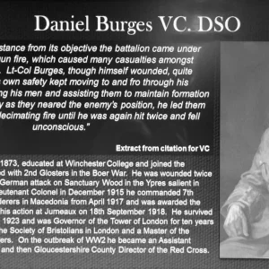 Daniel BURGES. VC. DSO.