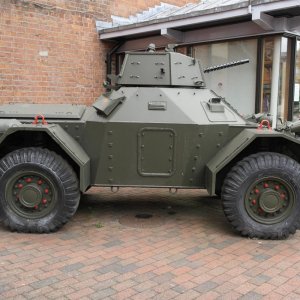 Ferret Scout Car Glosters Museum