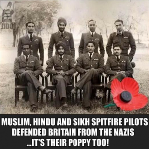 Muslim Hindu Sikh Spitfire Pilots Remembered