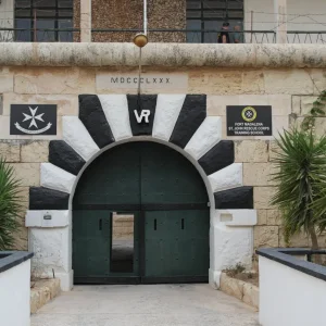 Fort Madalena, Malta. Entrance