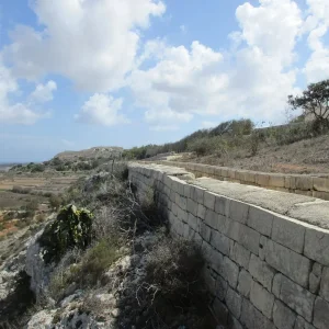 Victoria Lines at Mosta Bride Public Gardens, Malta