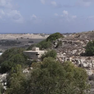 View From Victoria Lines at Mosta Bride Public Gardens, Malta