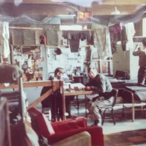 Glosters In Belfast 1970's Living Quarters. Disused Mills And Factories