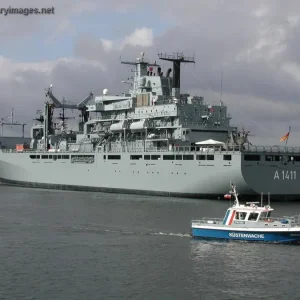 German naval cargo ship BERLIN