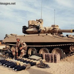 M551A1 Sheridan Desert Storm
