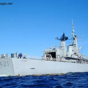 New Zealand Navy - frigate HMNZS Canterbury