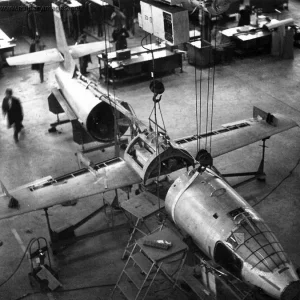 Bell X-1 under construction