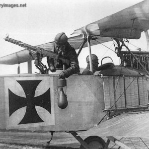 Albatros C.I - Bombing Demo