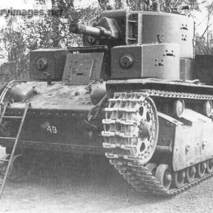 T-28 m 1938 in Hmeenlinna in autumn 1940