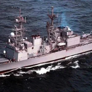 DD-963 USS Spruance at sea