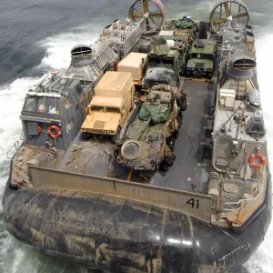 The Landing Craft, Air Cushion (LCAC)