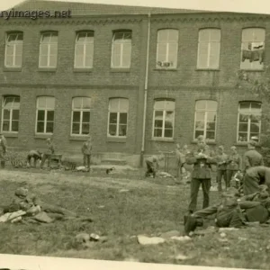 German Soilders at rest