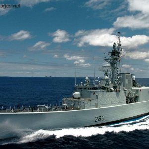 Canadian destroyer HMCS Algonquin (DDG 283)