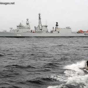 German Navy - frigate Lubeck