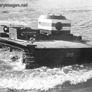 T-38M2 swimming in Varkaus in summer 1940