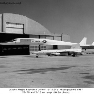 XB-70 Valkyrie & X-15