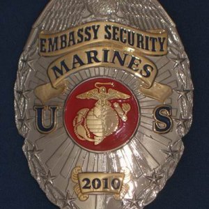 USMC Embassy Security Badge