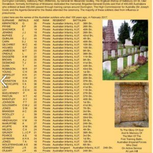 Durrington Cemetery Wiltshire