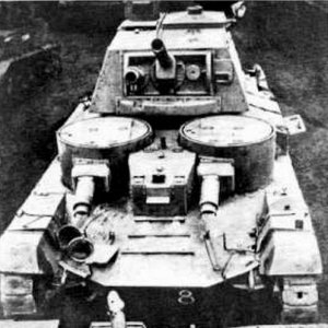 Cruiser Mk I CS, A9, of the 2nd Royal Tanks in 1940