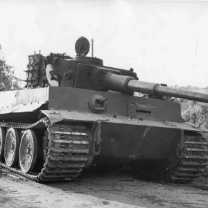 Broken down Tiger Tank WW2