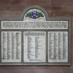 STATIONARY, PRINTING and ALLIED TRADES Memorial