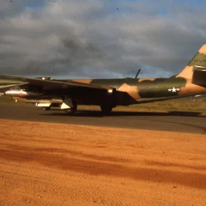 B-57 Bomber 1966 Mar DaNang Viet Nam