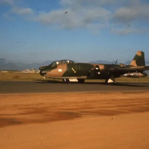 B-57 Bomber DaNang Viet Nam 1966 Mar