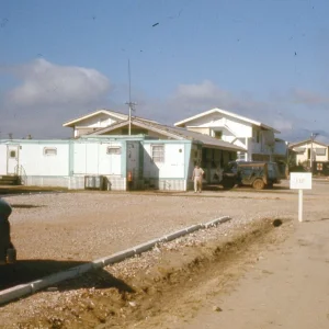 Da Nang AFB Officers Quarters Mar 1966 Viet Nam