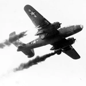 Rocket Assisted B25 1958