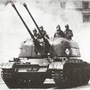 ZSU-57-2 self-propelled anti-aircraft gun