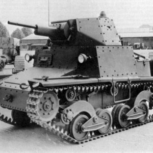 L6/40, Italian, light tank, WW2