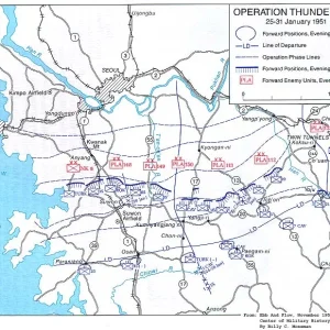 Operation THUNDERBOLT, 25-31 January 1951