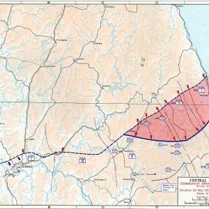 Situation, 30 April 1951