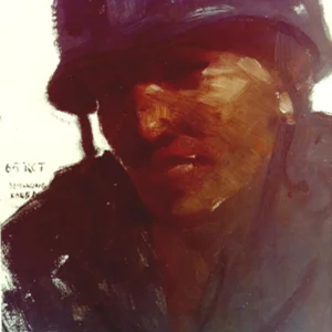 Sgt. Gonzales 65th RCT, Yonghung By Baer, Robert - Korea 1950