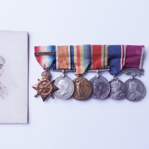 Medals Of 8422 Pte. F.A. Everson