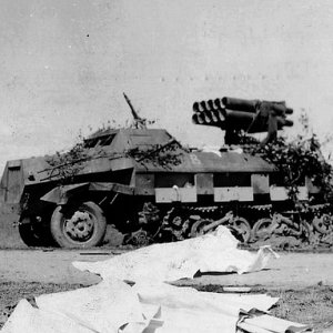 Panzerwerfer Destroyed