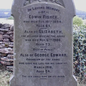 George Edward FISHER  - Commemoration