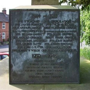 ETWALL WAR MEMORIAL  DERBYSHIRE