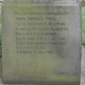 FYLINGDALES WAR MEMORIAL, YORKSHIRE. WW1