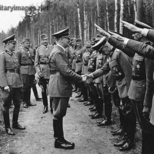 Hitler on Mannerheim's 75th birthday